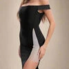 Sofie Off Shoulder Bodycon Dress - Classic Black -Bodycon Collection Shop sofie off shoulder bodycon dress classic black bodycon collection usa aus 40424781152474