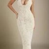 Sonia Bodycon Maxi Dress - White Pearl 2 Sonia Bodycon Maxi Dress - White Pearl -Bodycon Collection Shop sonia bodycon maxi dress pearl white bodycon collection usa aus 43884611600602