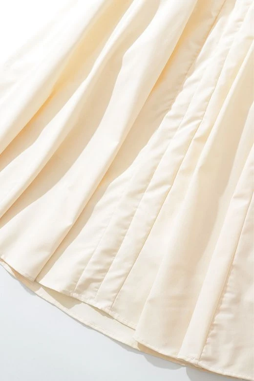 Stella Midi Dress - Ivory White 11 Stella Midi Dress - Ivory White - Image 9