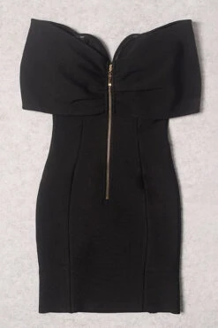 Tanya Bandage Mini Dress - Classic Black -Bodycon Collection Shop tanya bandage mini dress classic black bodycon collection usa aus 1175924105