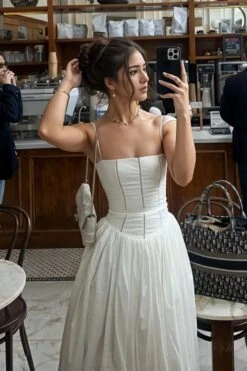 Tasmin Midi Dress - White Pearl -Bodycon Collection Shop tasmin bodycon midi dress pearl white bodycon collection usa aus 43603518423258