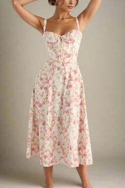 Taylor Bodycon Day Midi Dress - Coral Red -Bodycon Collection Shop taylor bodycon day midi dress coral red bodycon collection usa aus 44391552975066