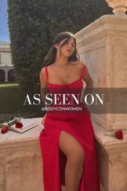 Taylor Bodycon Day Midi Dress - Lipstick Red -Bodycon Collection Shop taylor bodycon day midi dress lipstick red bodycon collection usa aus 42498250408154