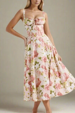 Taylor Bodycon Day Midi Dress - Salmon Pink -Bodycon Collection Shop taylor bodycon day midi dress salmon pink bodycon collection usa aus 44391038779610