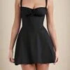 Taylor Bodycon Day Mini Dress - Classic Black