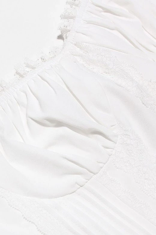 Valerie Crop Top - White Pearl 10 Valerie Crop Top - White Pearl - Image 8